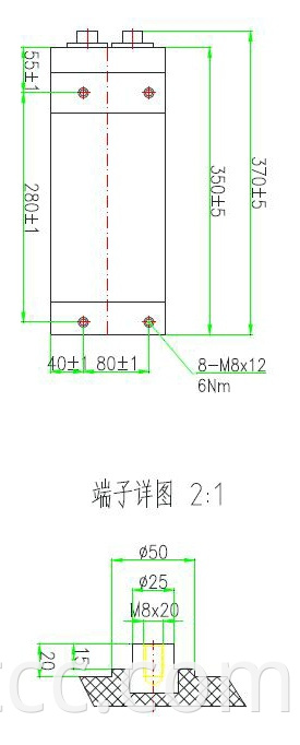 3300VDC DC-Link capacitor customized